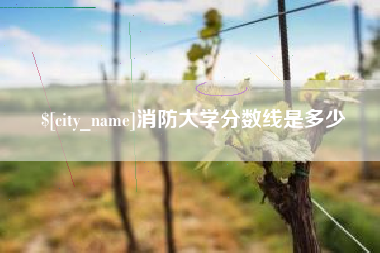 神农架消防大学分数线是多少