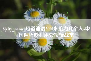 神农架短道速滑5000米接力几个人-中国队巧妙利用交接棒战术