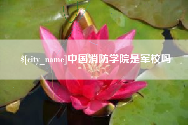 神农架中国消防学院是军校吗