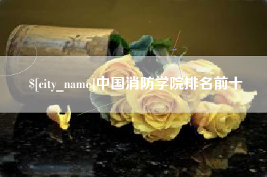 神农架中国消防学院排名前十