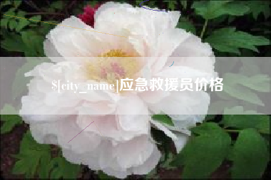 神农架应急救援员价格