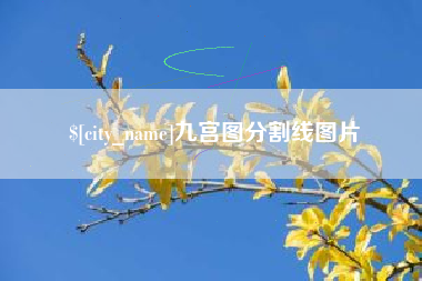 神农架九宫图分割线图片