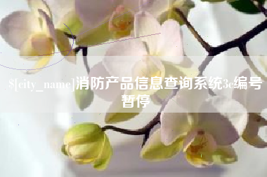 神农架消防产品信息查询系统3c编号暂停