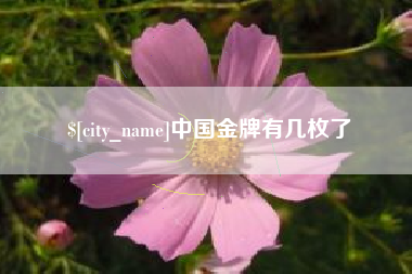 神农架中国金牌有几枚了