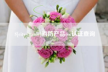 神农架消防产品ccc认证查询