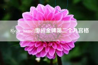 神农架奥运金牌第二个九宫格