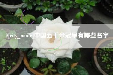 神农架中国五千米冠军有哪些名字